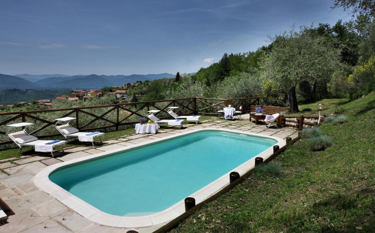 Villa Belli - Luxury Villa With Saltwater Swimmingpool Agnino エクステリア 写真